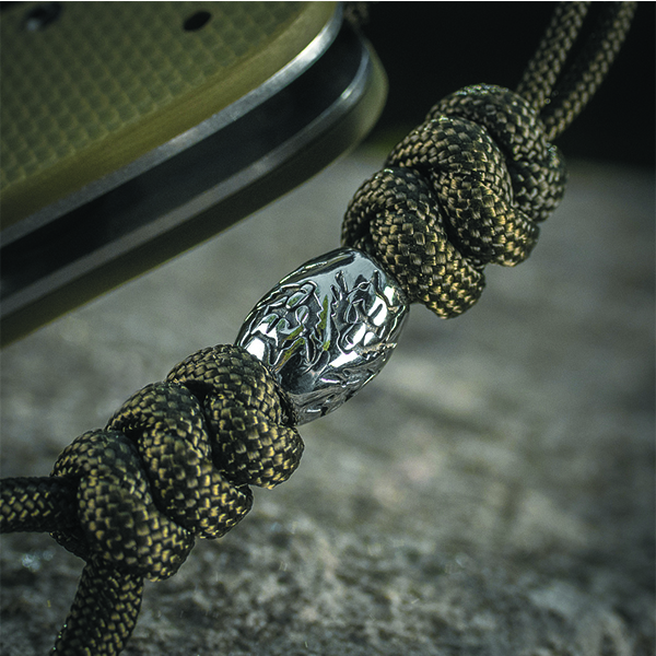 M-Tac темляк Zeus Stainless Steel Olive. Фото 7