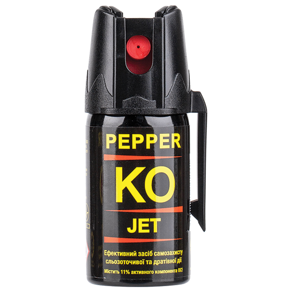 Газовий балончик Ballistol Klever Pepper KO Jet струменевий 40 мл