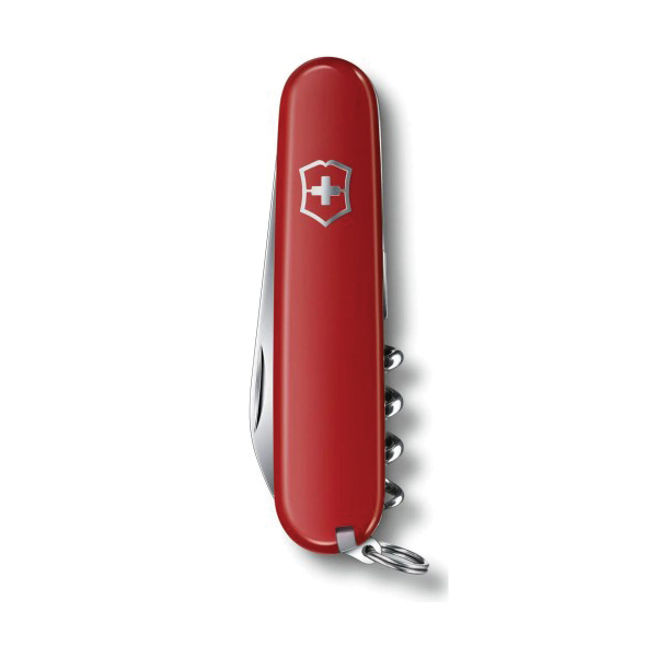 Ніж мультифункціональний Victorinox Swiss Army Waiter червоний. Фото 2