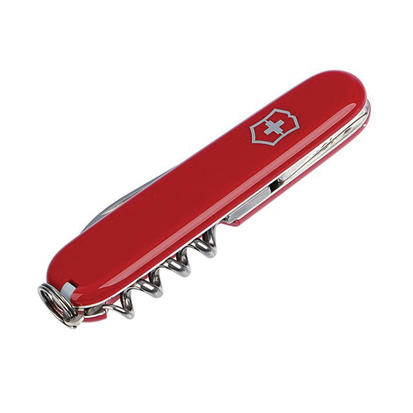 Ніж мультифункціональний Victorinox Swiss Army Waiter червоний. Фото 3