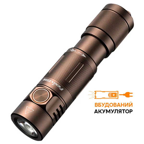 Ліхтар ручний Fenix E05R бронзовий