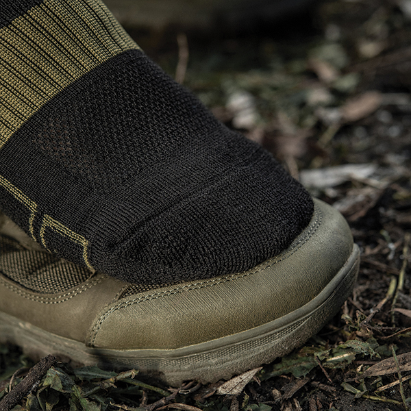M-Tac шкарпетки зимові Ranger Wool Black/Olive. Фото 8