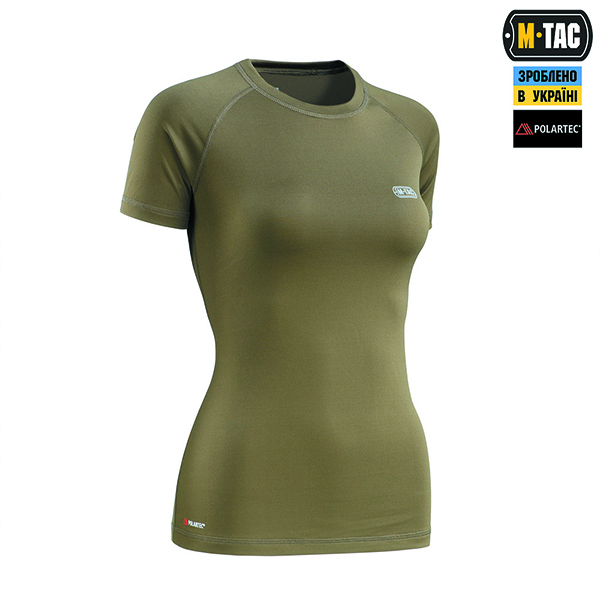 M-Tac футболка Ultra Light Polartec Lady Dark Olive. Фото 3