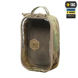 M-Tac органайзер утилітарний прозорий Elite Small Gen.II Multicam