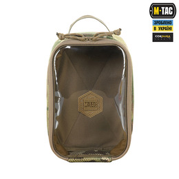 M-Tac органайзер утилітарний прозорий Elite Small Gen.II Multicam
