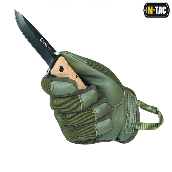 M-Tac рукавички Police Olive. Фото 4