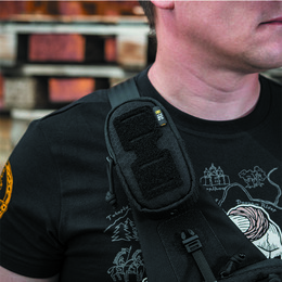 M-Tac підсумок утилітарний плечовий Elite Hex Gen.II Black. Фото 4