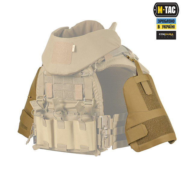 M-Tac плечовий захист з балістичними пакетами 1А для Cuirass QRS Coyote. Фото 5