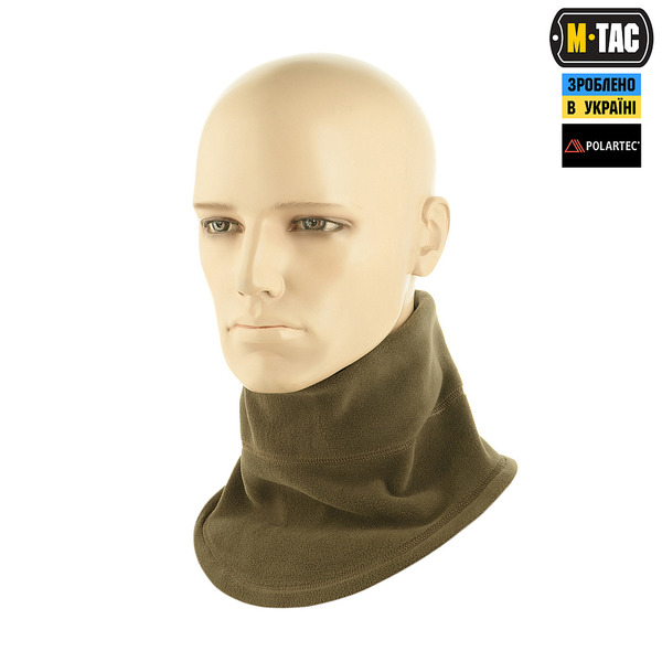 M-Tac шарф-труба анатомічний з затяжкою Polartec Dark Olive