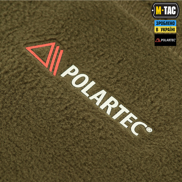 M-Tac шарф-труба анатомічний з затяжкою Polartec Dark Olive. Фото 4