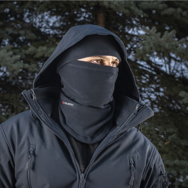 M-Tac шарф-труба анатомічний з затяжкою Polartec Dark Navy Blue. Фото 7