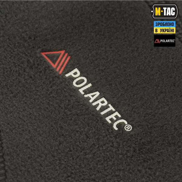 M-Tac шарф-труба анатомічний з затяжкою Polartec Dark Grey . Фото 4