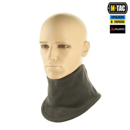 M-Tac шарф-труба анатомічний з затяжкою Polartec Dark Grey 