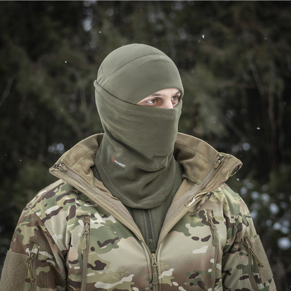 M-Tac шарф-труба анатомічний з затяжкою Polartec Army Olive. Фото 7
