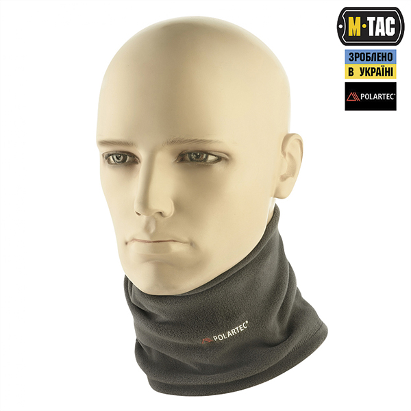 M-Tac шарф-труба Polartec Dark Grey. Фото 2