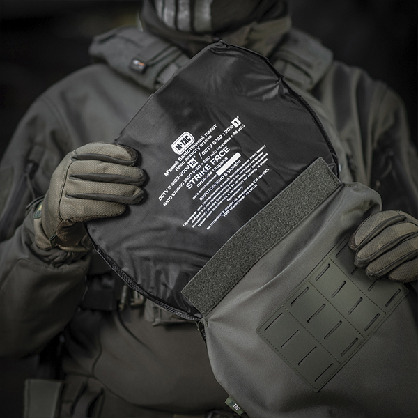 M-Tac фартух протиуламковий з балістичним пакетом 1 клас Laser Cut XL Ranger Green. Фото 12
