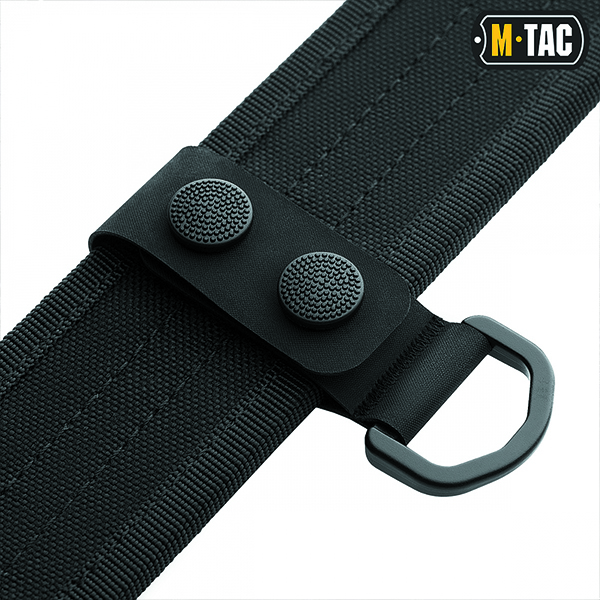 M-Tac кріплення з D-кільцем на тактичний ремінь (2 шт) Black. Фото 3
