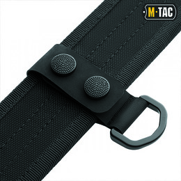 M-Tac кріплення з D-кільцем на тактичний ремінь (2 шт) Black. Фото 3