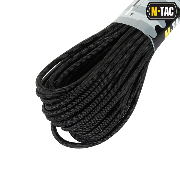 M-Tac паракорд Shock-Cord 3 mm Black 15м. Фото 3