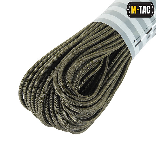 M-Tac паракорд Shock-Cord 3 mm OD Green 30м. Фото 3