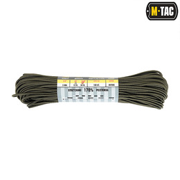 M-Tac паракорд Shock-Cord 3 mm OD Green 30м
