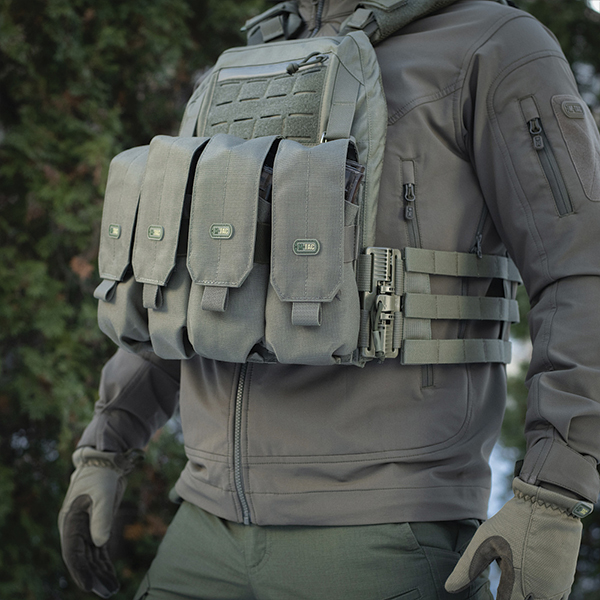 M-Tac передня панель для плитоноски Cuirass QRS XL Ranger Green. Фото 4