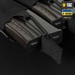 M-Tac підсумок еластичний на 3 магазина Elite Laser Cut Black. Фото 6
