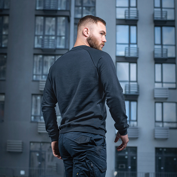 M-Tac світшот Cotton Dark Navy Blue. Фото 7