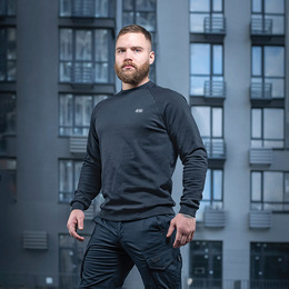 M-Tac світшот Cotton Dark Navy Blue. Фото 6