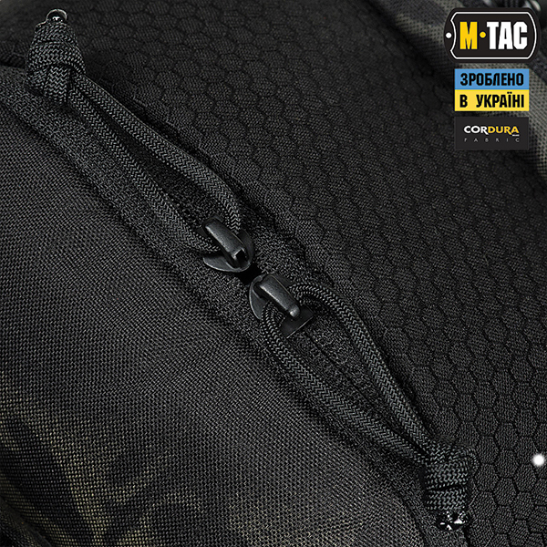 M-Tac сумка Cross Bag Elite Hex Multicam Black/Black. Фото 8