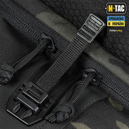 M-Tac сумка Cross Bag Elite Hex Multicam Black/Black. Фото 9
