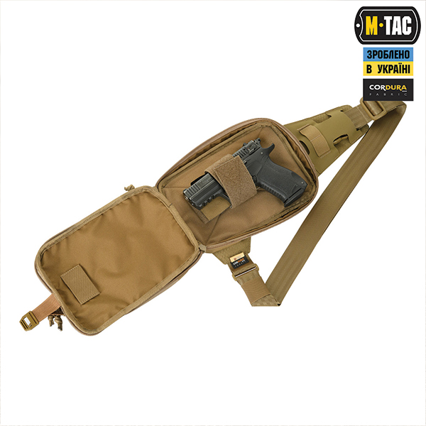 M-Tac сумка Sling Pistol Bag Elite Hex Coyote. Фото 3
