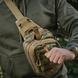 M-Tac сумка Sling Pistol Bag Elite Hex з липучкою Multicam/Coyote. Фото 8