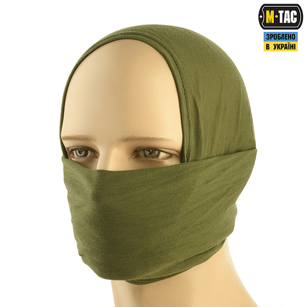 M-Tac шарф-труба Merino Wool Olive. Фото 3