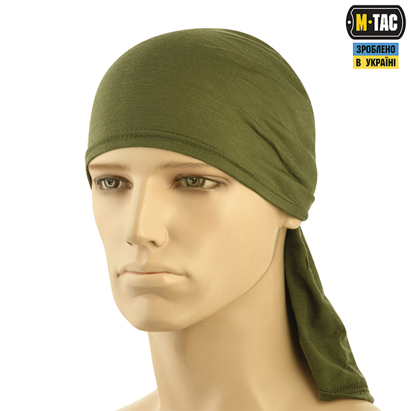 M-Tac шарф-труба Merino Wool Olive. Фото 4