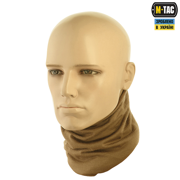 M-Tac шарф-труба Merino Wool Coyote. Фото 5