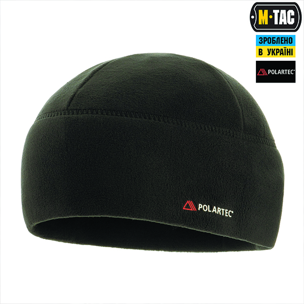 M-Tac шапка Watch Cap фліс Light Polartec Black	. Фото 4