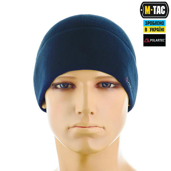 M-Tac шапка Watch Cap фліс Light Polartec Dark Navy Blue. Фото 2
