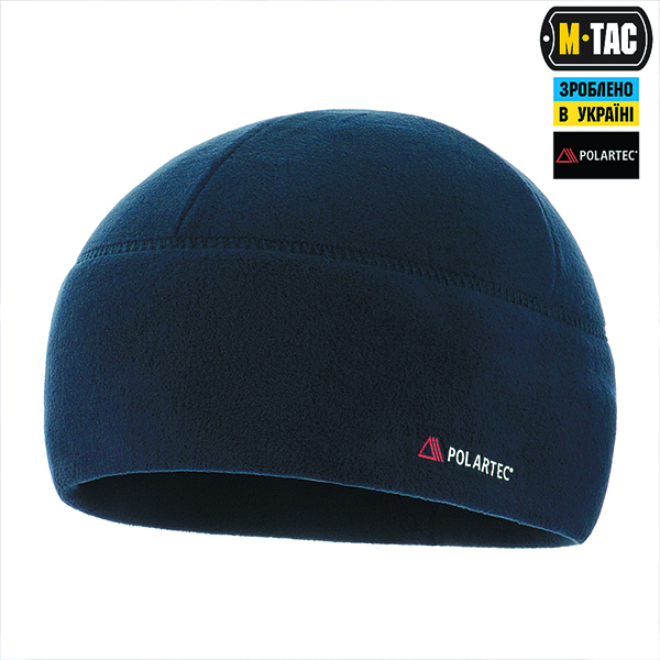 M-Tac шапка Watch Cap фліс Light Polartec Dark Navy Blue. Фото 4