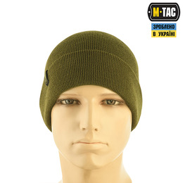 M-Tac шапка тонка в'язка 100% акрил Olive