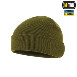 M-Tac шапка тонка в'язка 100% акрил Olive. Фото 4
