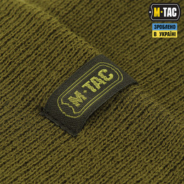 M-Tac шапка тонка в'язка 100% акрил Olive. Фото 5