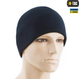 M-Tac шапка Watch Cap Elite фліс (260г/м2) with Slimtex Dark Navy Blue. Фото 3
