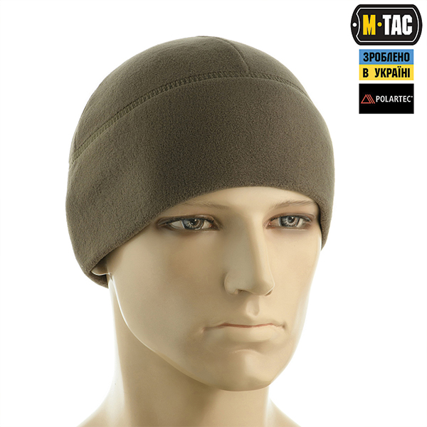 M-Tac шапка Watch Cap фліс Light Polartec Dark Olive. Фото 3