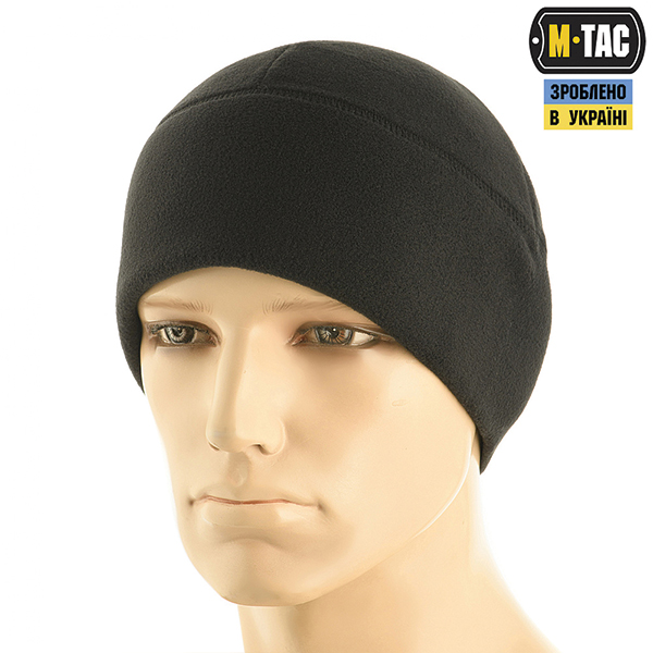 M-Tac шапка Watch Cap Premium фліс (250г/м2) Black