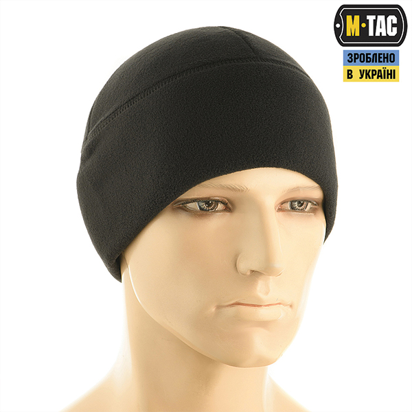M-Tac шапка Watch Cap Premium фліс (250г/м2) Black. Фото 3