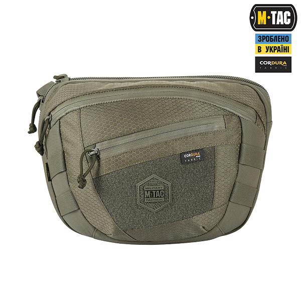 M-Tac сумка Sphaera Hex Hardsling Bag Large з липучкою Elite Ranger Green. Фото 2