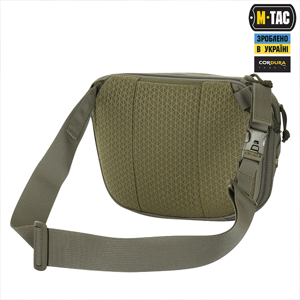 M-Tac сумка Sphaera Hex Hardsling Bag Large з липучкою Elite Ranger Green. Фото 4