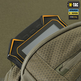 M-Tac сумка Sphaera Hex Hardsling Bag Large з липучкою Elite Ranger Green. Фото 6