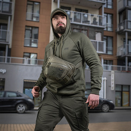 M-Tac сумка Sphaera Hex Hardsling Bag Large з липучкою Elite Ranger Green. Фото 9